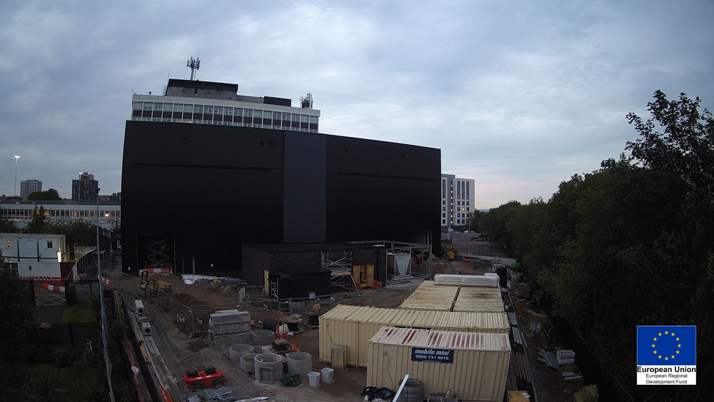 Image of the external of Energy House 2.0, University of Salford